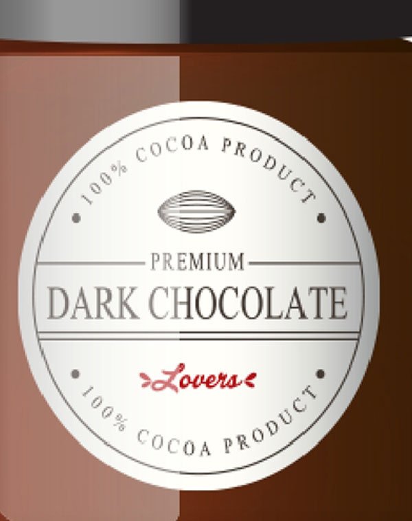 Jar of dark chocolate - Image 5